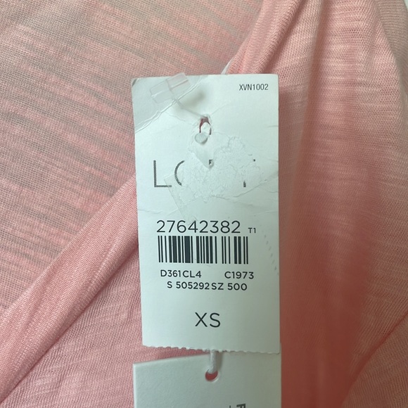 NWT LOFT Beach Size XS Light Orange Beach Cover Up - Picture 5 of 7